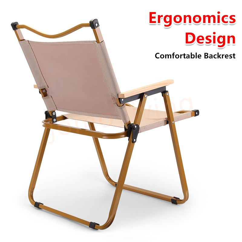 Outdoor Foldable Chair Folding Chair Outdoor Chair Portable Back Foldable Chair Camping Chair Fishing Chair Picnic Beach