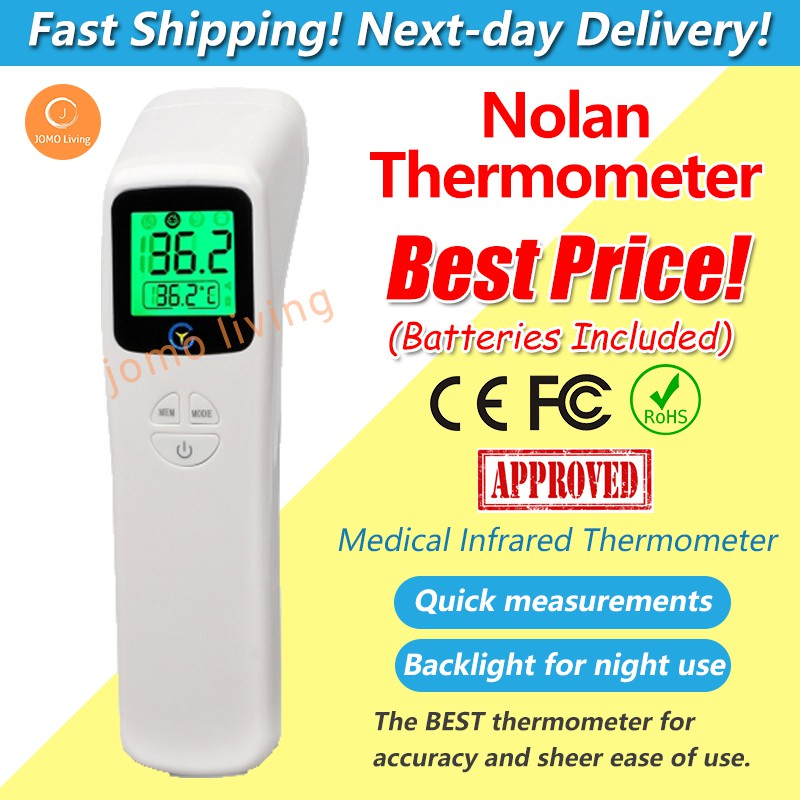 Medical Infrared Non Contact Touchless Forehead Digital baby thermometer Hospital