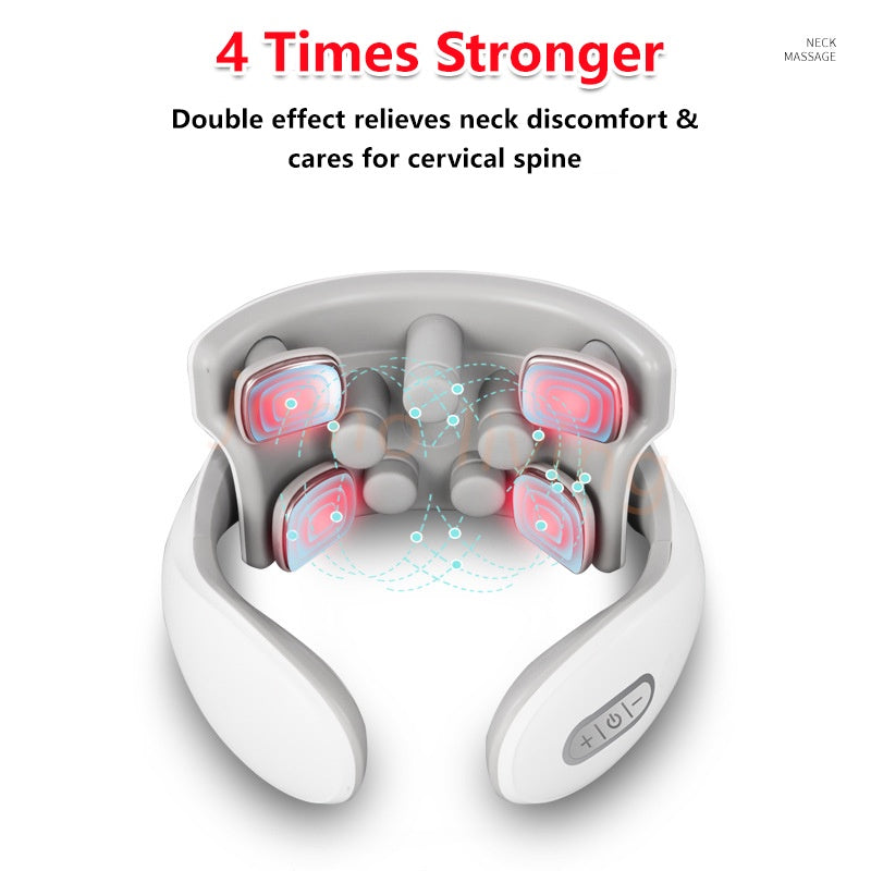 3D Smart Neck Massager Back Massager Cervical Massage 6 Methods Shoulder back head foot massager
