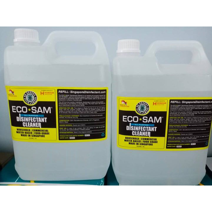 ECOSAM Surface 5L Disinfectant Non Alcohol Based (Hospital grade) Spray Gun Disinfectant