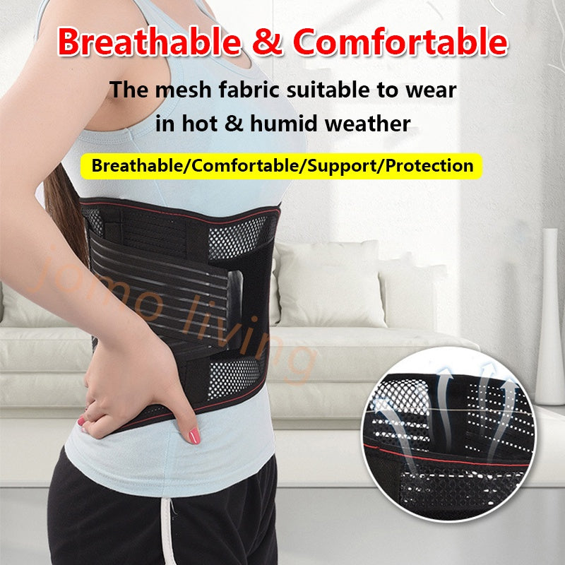 Spine Curve Ergonomic Design Waist Belt Support Pain Relief Back Posture Correction