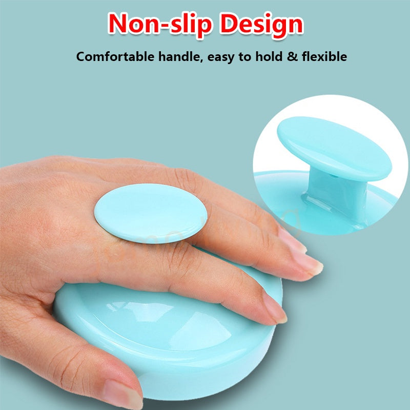 Scalp Massager Soft Silicone Hair Shampoo Massage Hair Brush Comb
