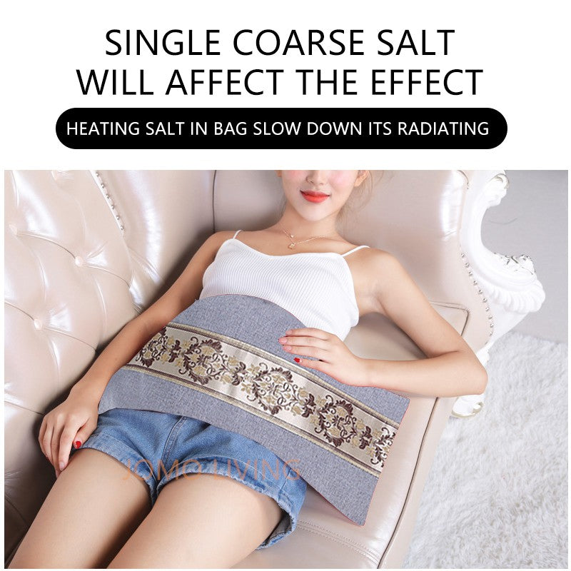 Sea Salt Heating Pad Heat Pad Wormwood Salt Massage Menstrual Pain Relief Neck Back