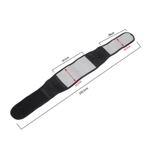 Self-heating Magnetic Waist Belt Tourmaline Self-heating Pain Relief Neck Back Massager Menstrual Heat Pad