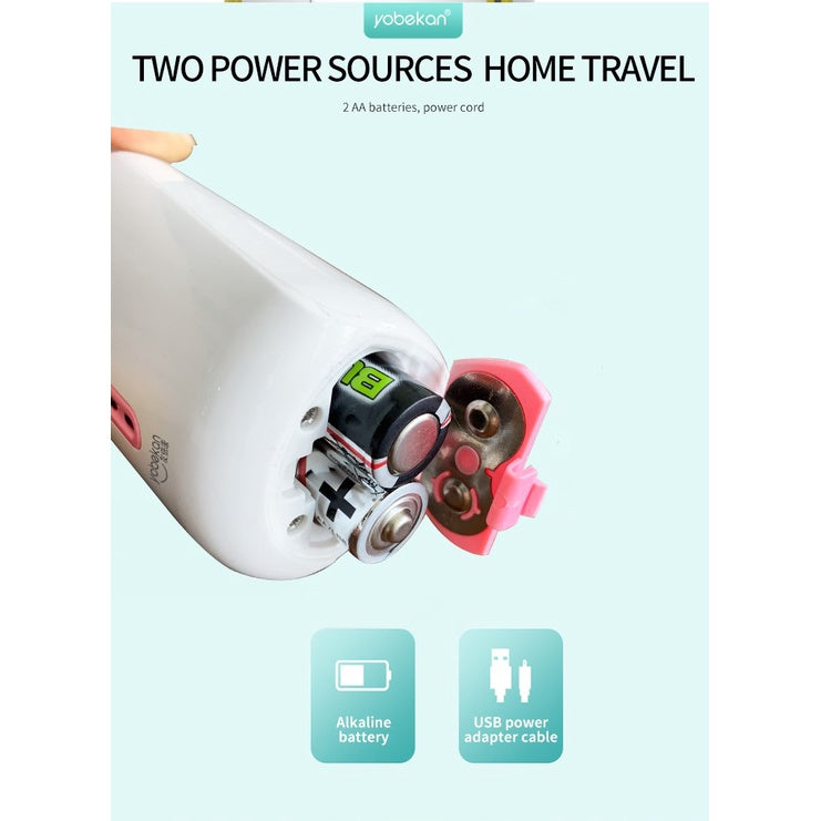 Atomizer Portable Ultrasonic Mesh Nebulizer Spray Large Fog Steam Inhaler Medical Device