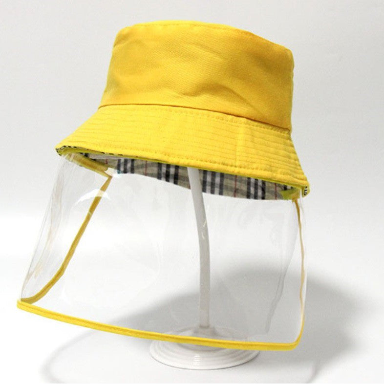 Kids Protective Shield Hat Protection Hat Full Face Shield