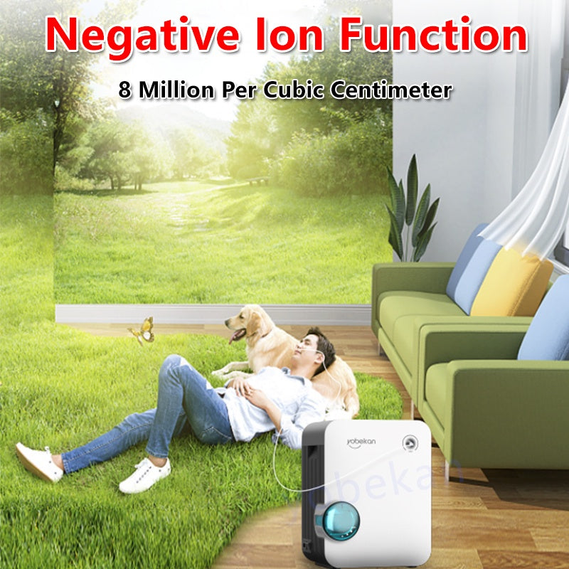 Yobekan 1-7L Oxygen Concentrator Oxygen Generator Machine Household Portable Atomizer Negative Ion