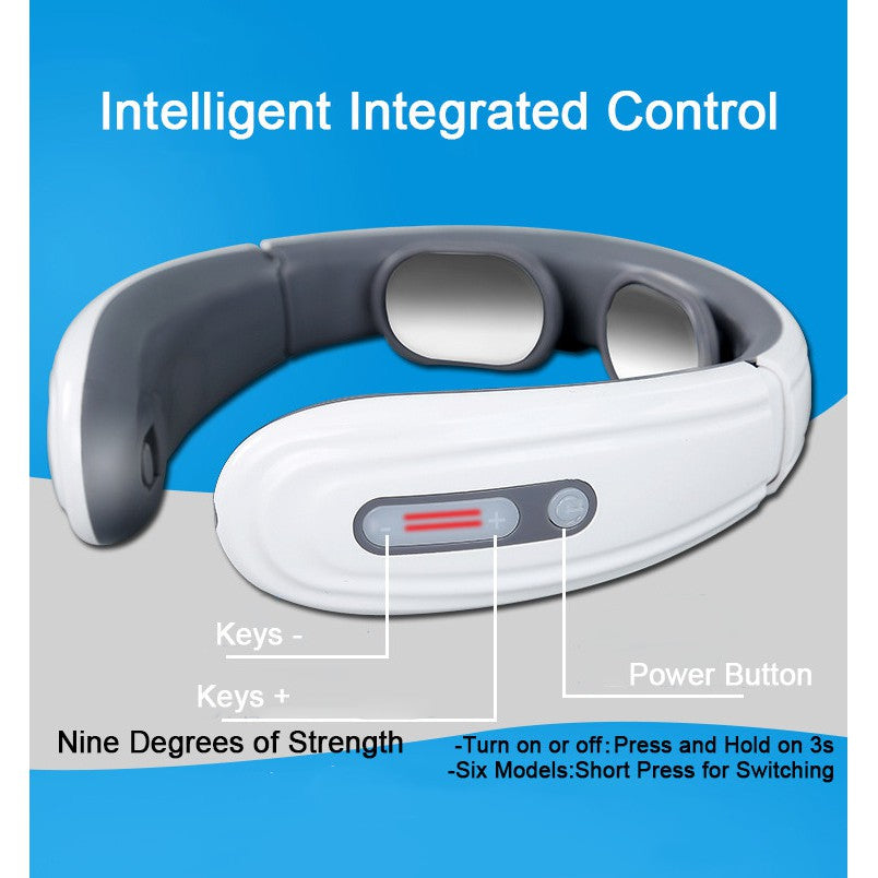 3D Smart Neck Massager Back Massager Cervical Massage 6 Methods Shoulder back head foot massager