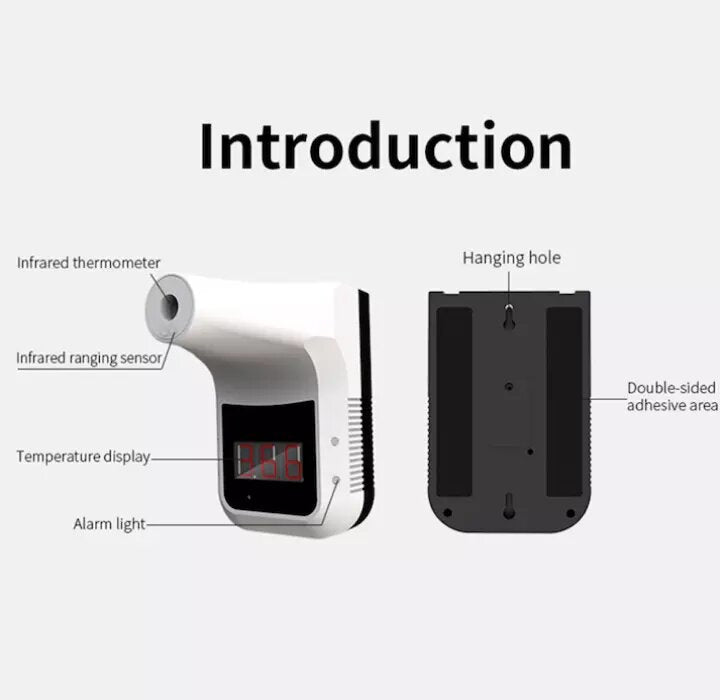 Wall-Mounted Thermometer K3 Pro K3 Non-Contact Digital Infrared Forehead