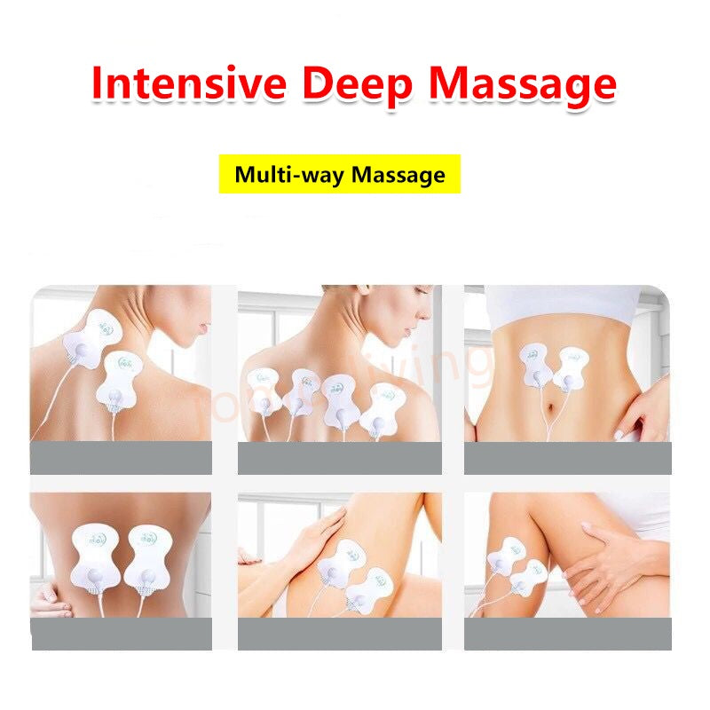 4- 8 Pads Digital Acupuncture Physiotherapy Device Multifunctional Portable Mini Pulse Massager