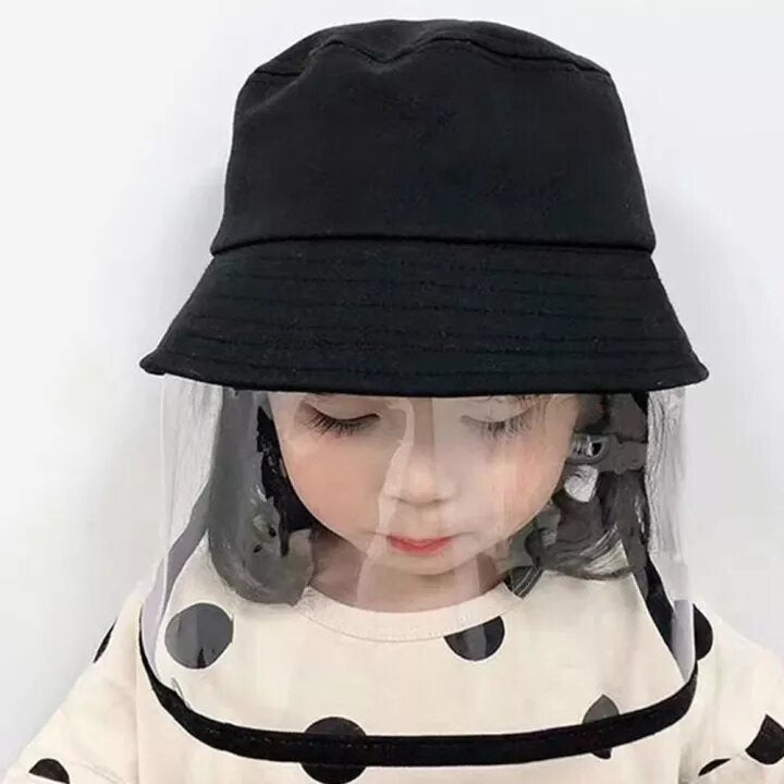 Kids Protective Shield Hat Protection Hat Full Face Shield
