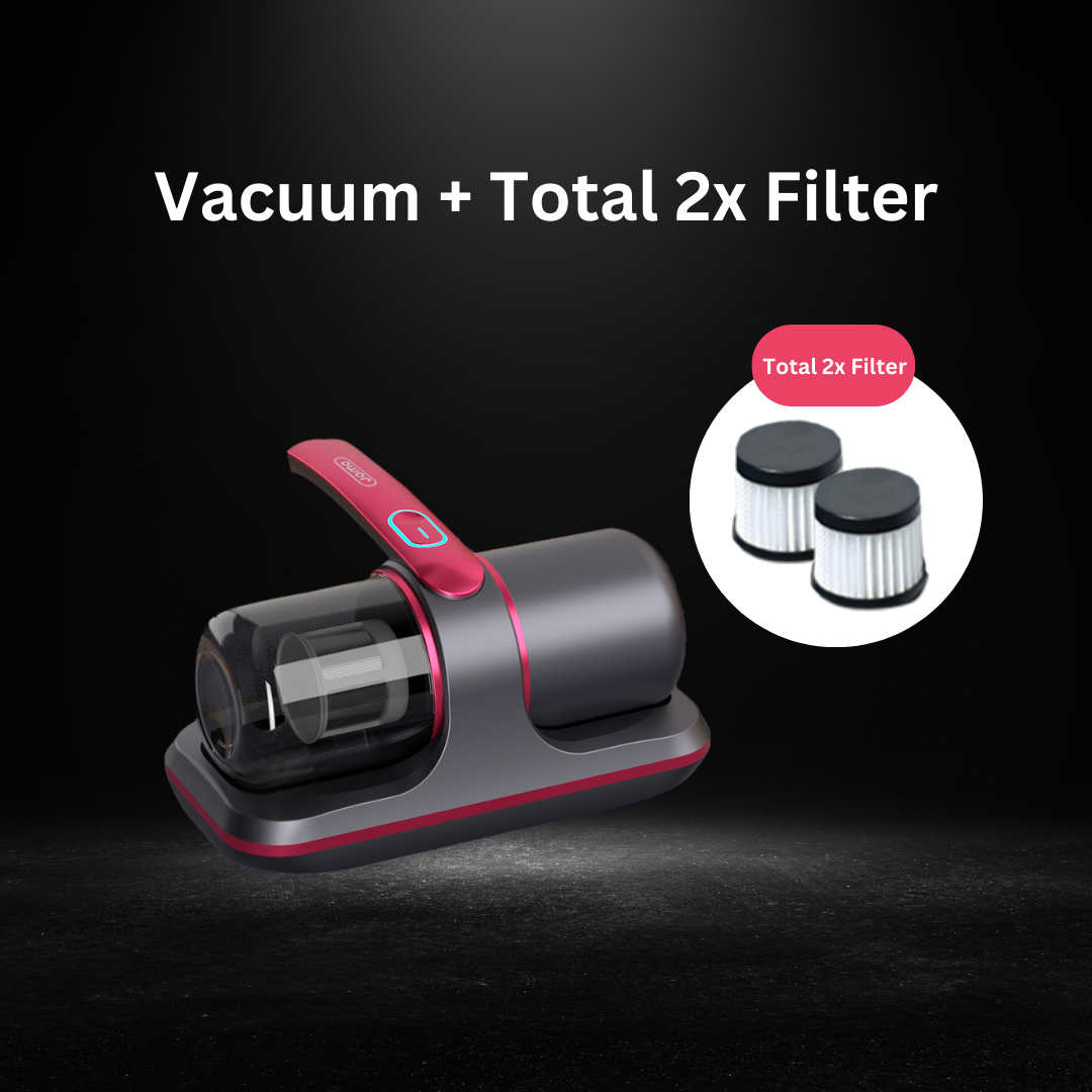 JOMO 8000Pa Cordless Dust Mite Vacuum UV-C Ultraviolet Rays Powerful Suction High Frequency Suction