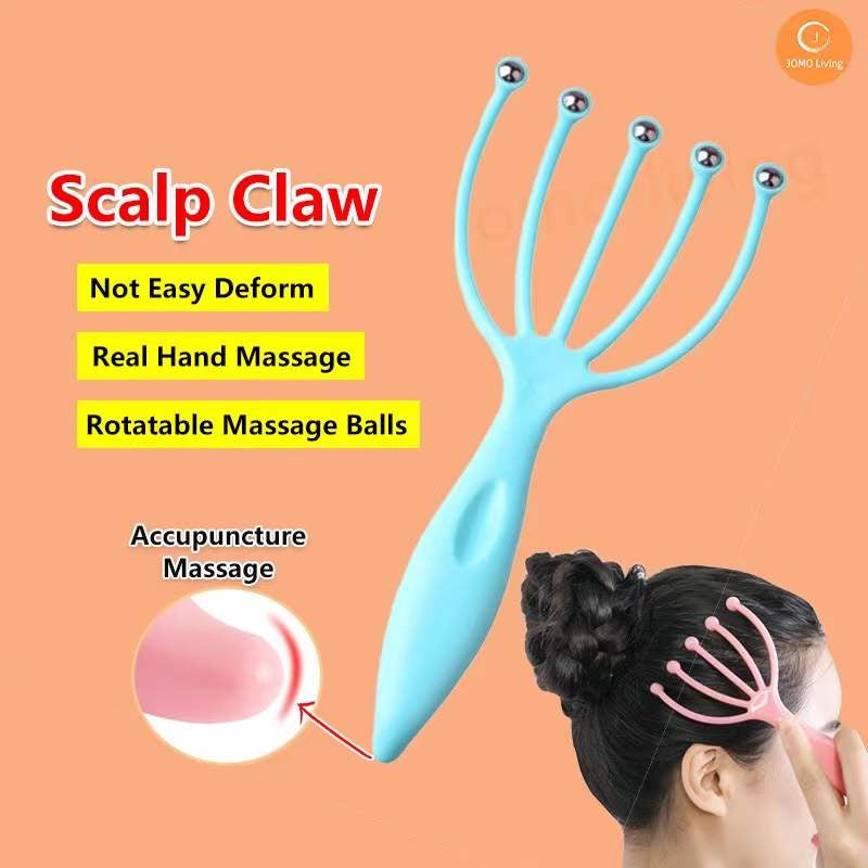 Octopus Head Neck Scalp Massager Stress Release Relax Tool