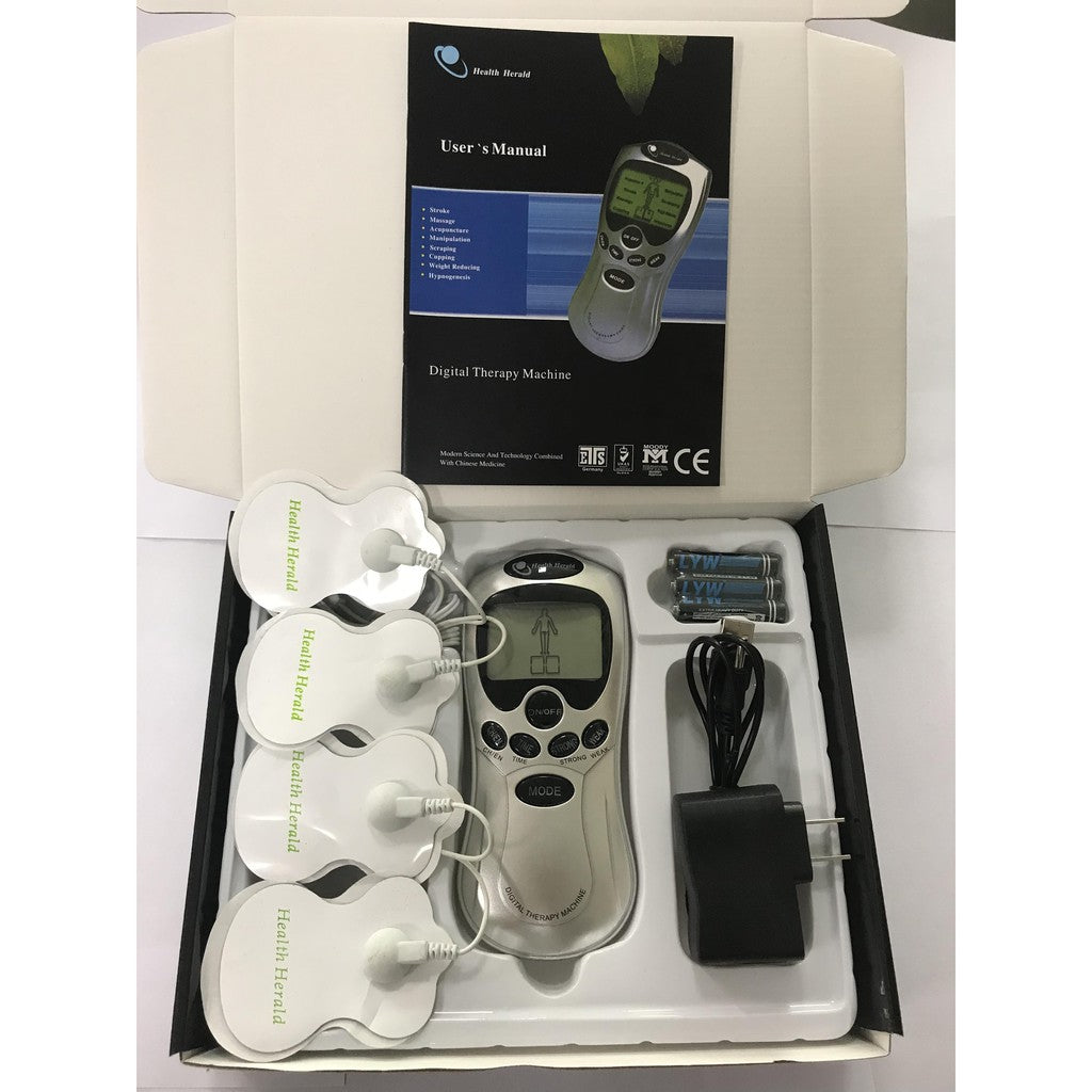 4- 8 Pads Digital Acupuncture Physiotherapy Device Multifunctional Portable Mini Pulse Massager
