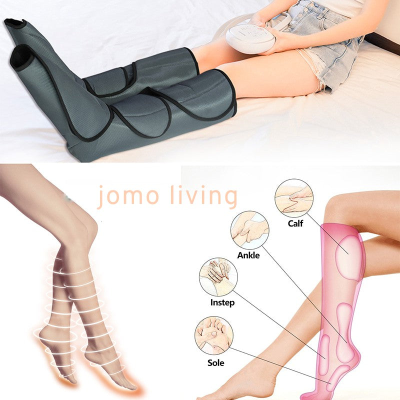 All in One Leg and Foot Massager for Circulation and Relaxation 6 Massage Modes Heat