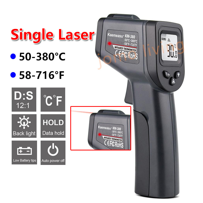 High Accuracy Industrial Infrared Food Thermometer Kitchen Cooking Baking Thermometer