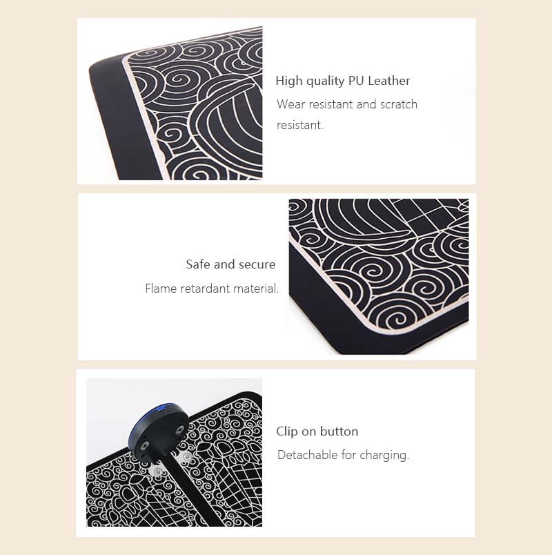 JOMO EMS Foot Massage Pad Relaxing Fitness Leg Massage Reshaping Foot Massager