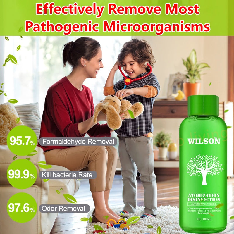 WILSON Nano Mist 360 Atomized Disinfection Liquid Fogging Air Disinfectant