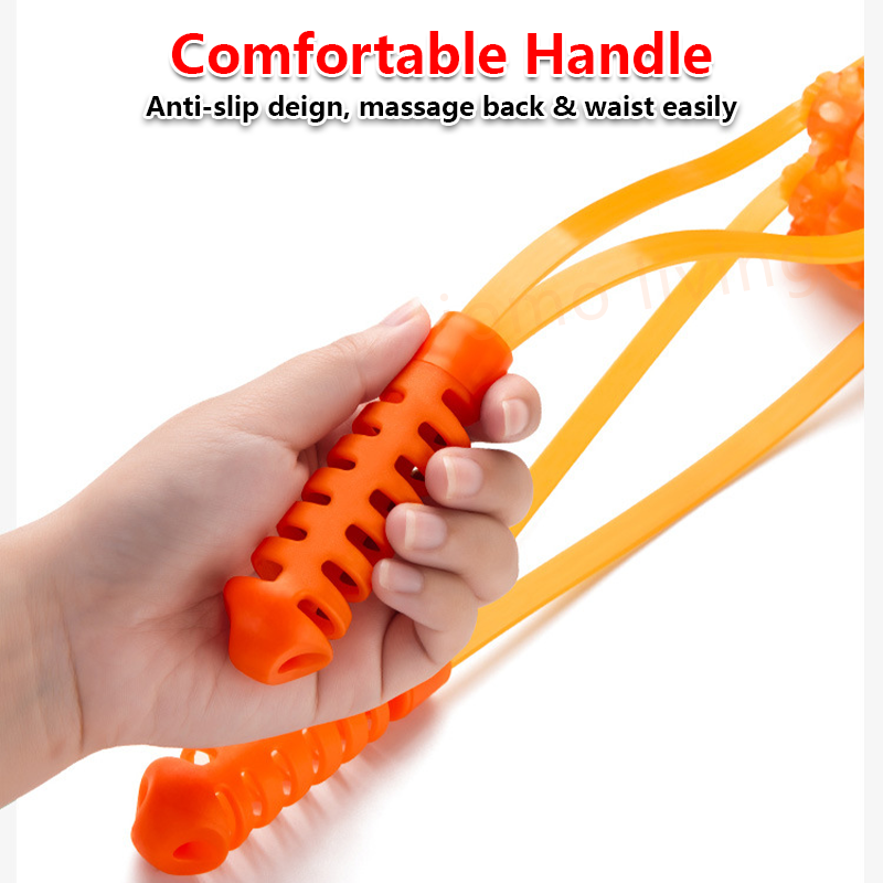 Back Strip Massager Lumbar Cervical Spine Massager Handheld Massager Manual Shoulder Waist Massage Back Pain
