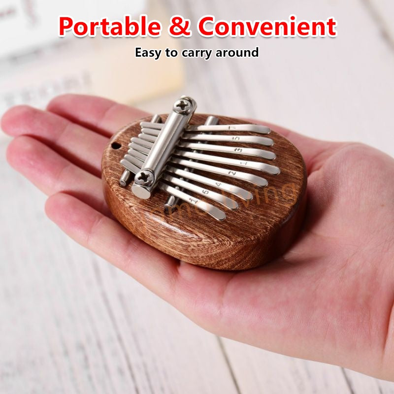 Kalimba 8 Keys Mini Kalimba Thumb Piano Mini Piano Finger Piano Gift Crystal Kalimba