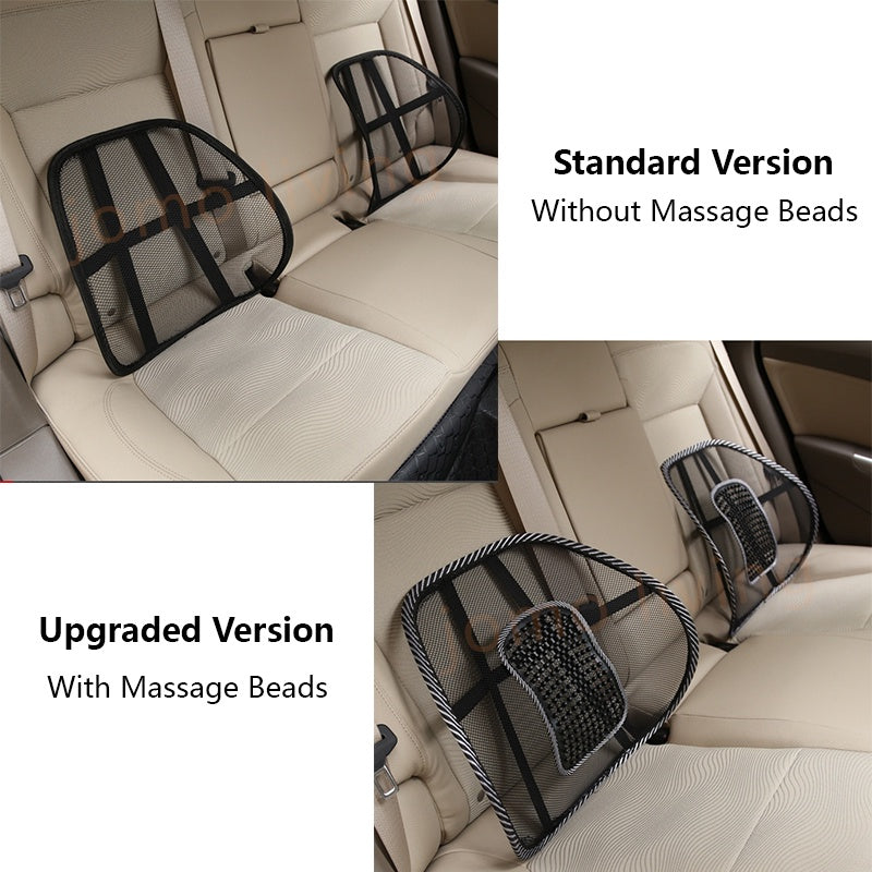 Adjustable Lumbar Spinal Back Support Ergonomic Car Seat Cushion