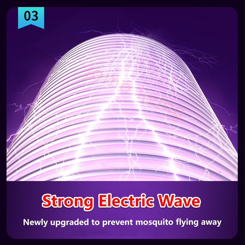 UV Wave Mosquito Killer Electric Shock 2 Lighting Modes mosquito Repellent Trap Insect Killer