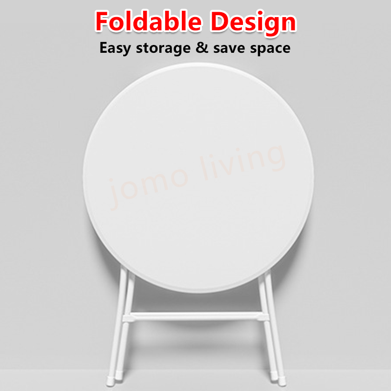 HDPE Foldable Round Table Folding Table Outdoor Indoor Portable Table Camping Picnic Table