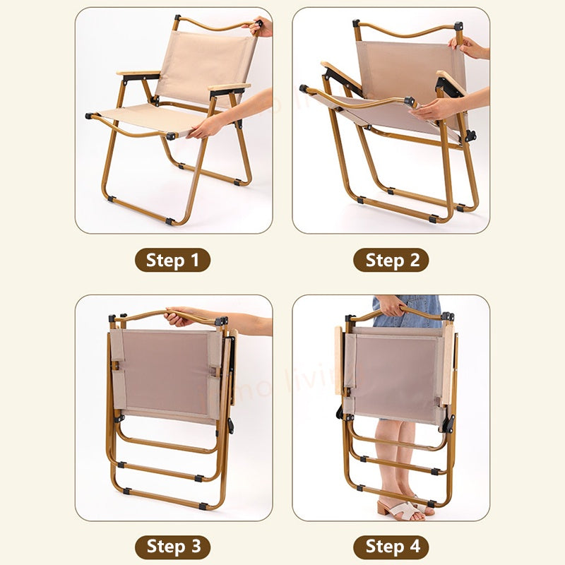 Outdoor Foldable Chair Folding Chair Outdoor Chair Portable Back Foldable Chair Camping Chair Fishing Chair Picnic Beach