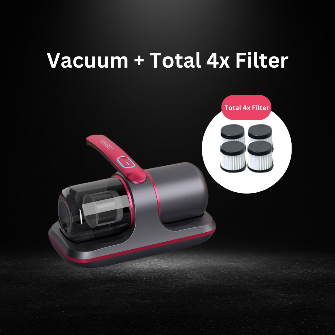 JOMO 8000Pa Cordless Dust Mite Vacuum UV-C Ultraviolet Rays Powerful Suction High Frequency Suction