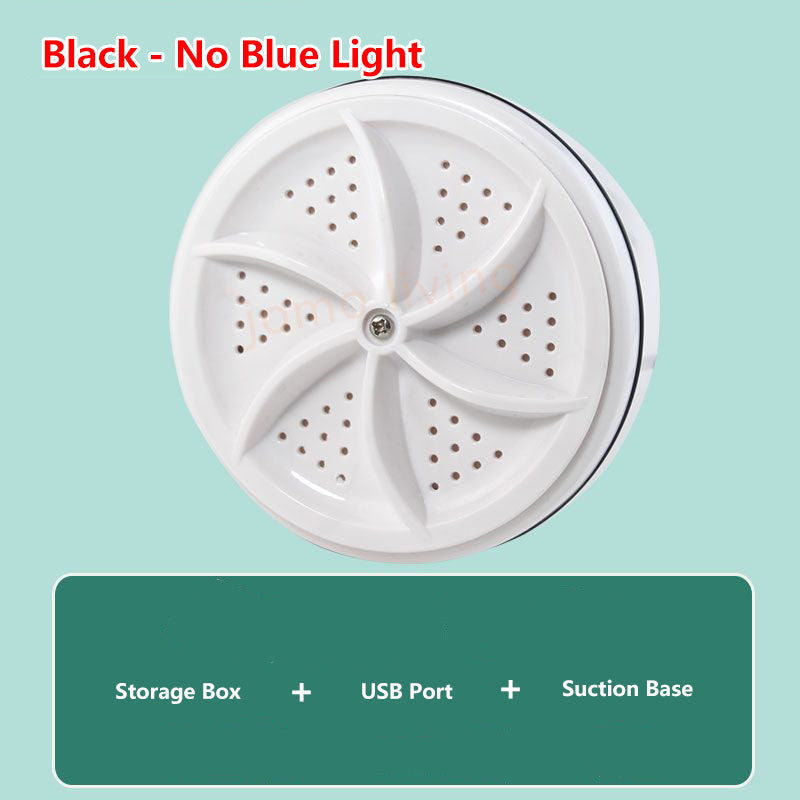 JOMO Mini Turbine Washing Machine Portable Small Ultrasonic Washer Socks / Underwear Washing Machine