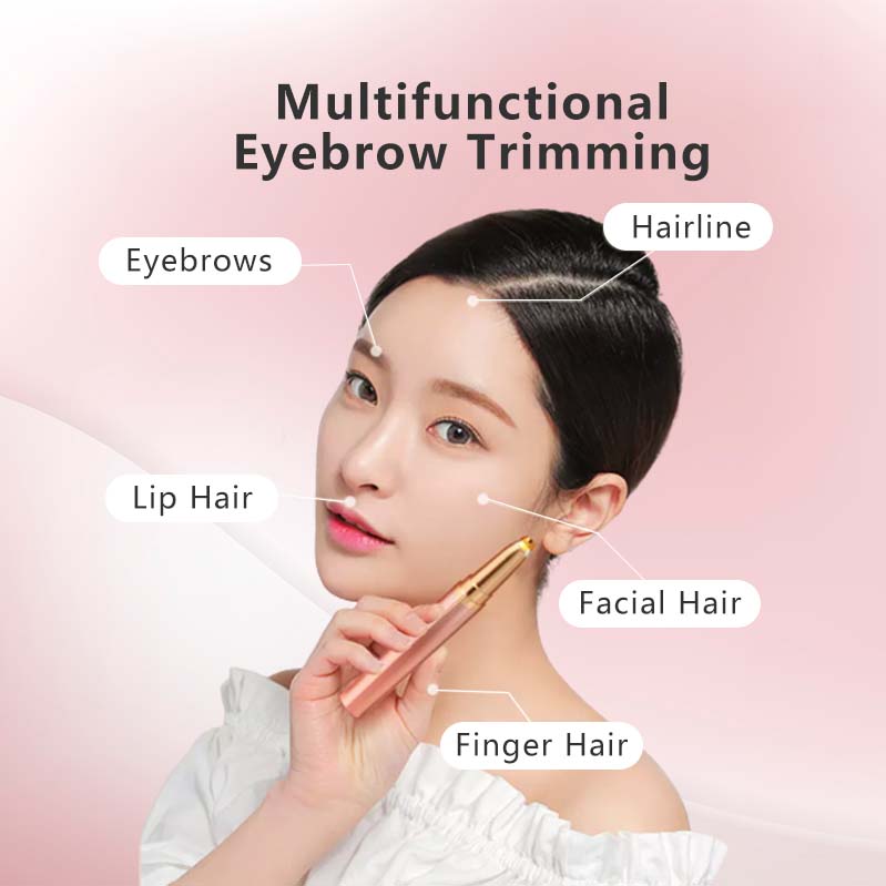 Electric Eyebrow Trimmer Device Small Personal Care Appliance Shaver Trimmer