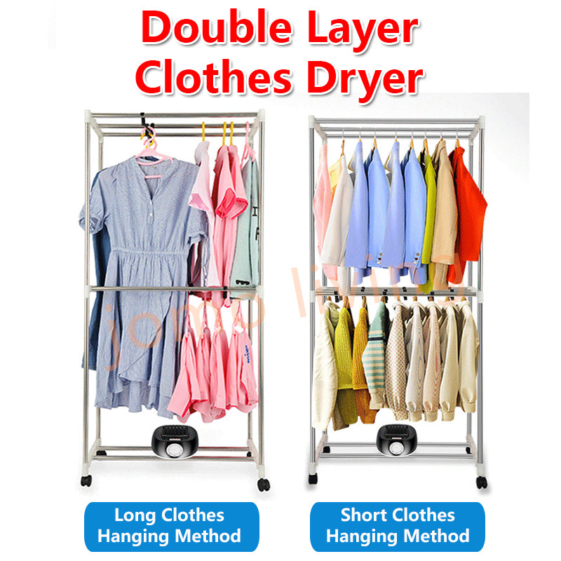 Clothes Drying Machine Household Dry Clothes Quick-Drying 360 Convection Heating High Speed Drying 6 Level of Heat