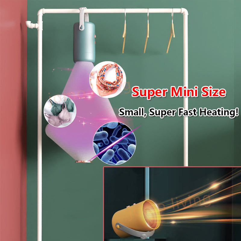 Mini Clothes Dryer Portable Household Laundry Underwear Shoes Pet Dryer