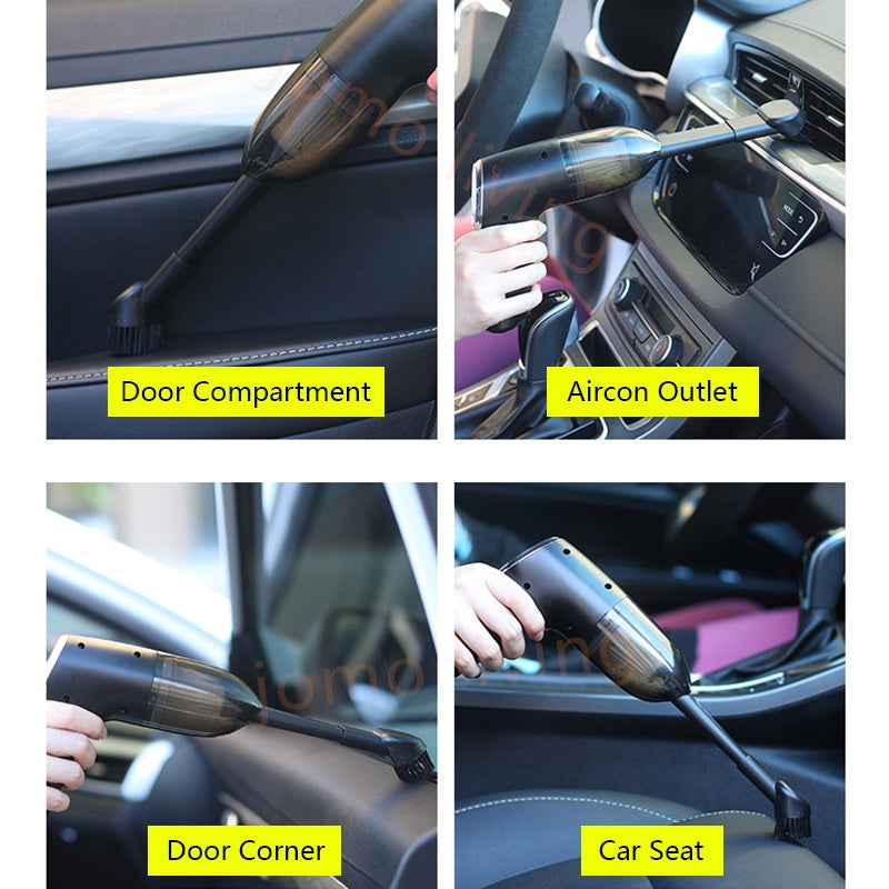 6000pa 120W Wireless Handheld Car Home Vacuum Cleaner Powerful Suction Mini Light Portable Vacuum Bag