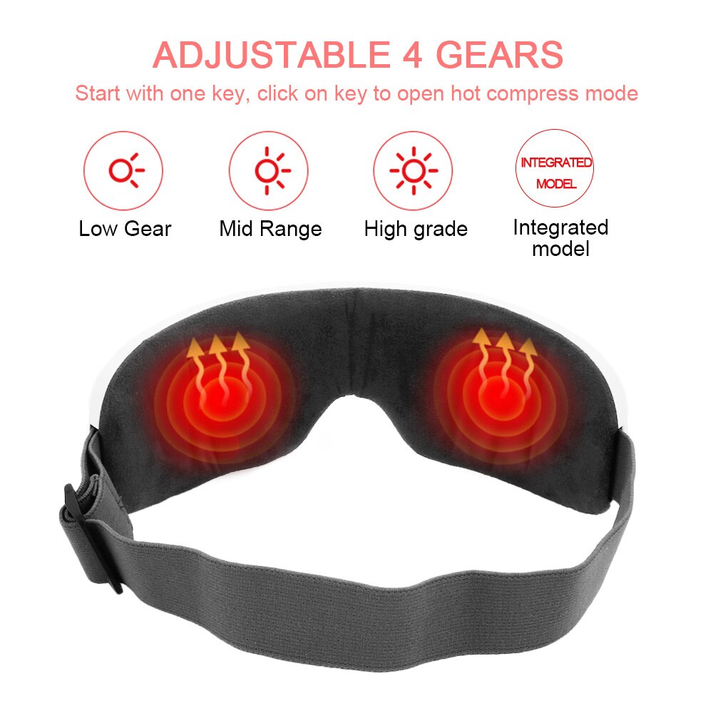 JOMO Upgraded Smart 3D Portable Bluetooth Pain Relief Eye Massage