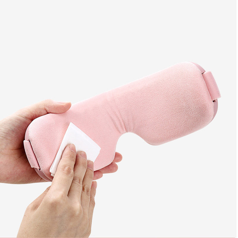 JOMO Deluxe Plus Pink Smart 3D Portable Bluetooth Pain Relief Eye Massager