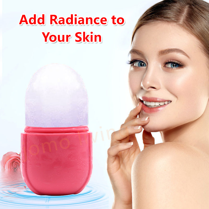Ice Rollers Silicone Massager Face Relaxation Skin Care Ice Face Massager Skin Care Beauty Tool
