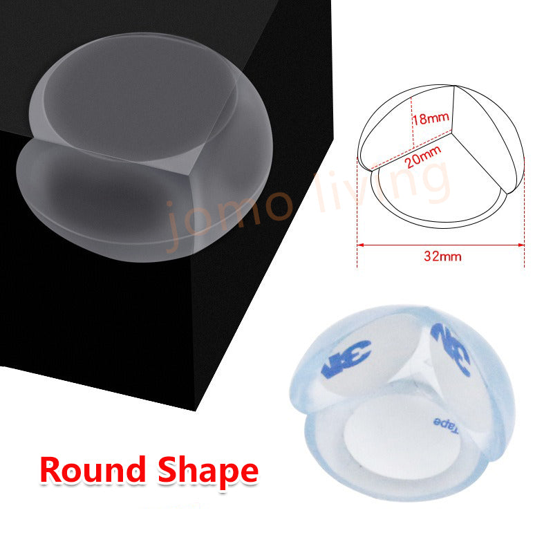 4pcs Transparent Edge Protector Baby Kids Protection Table Corner Guard Safety Anti Collision