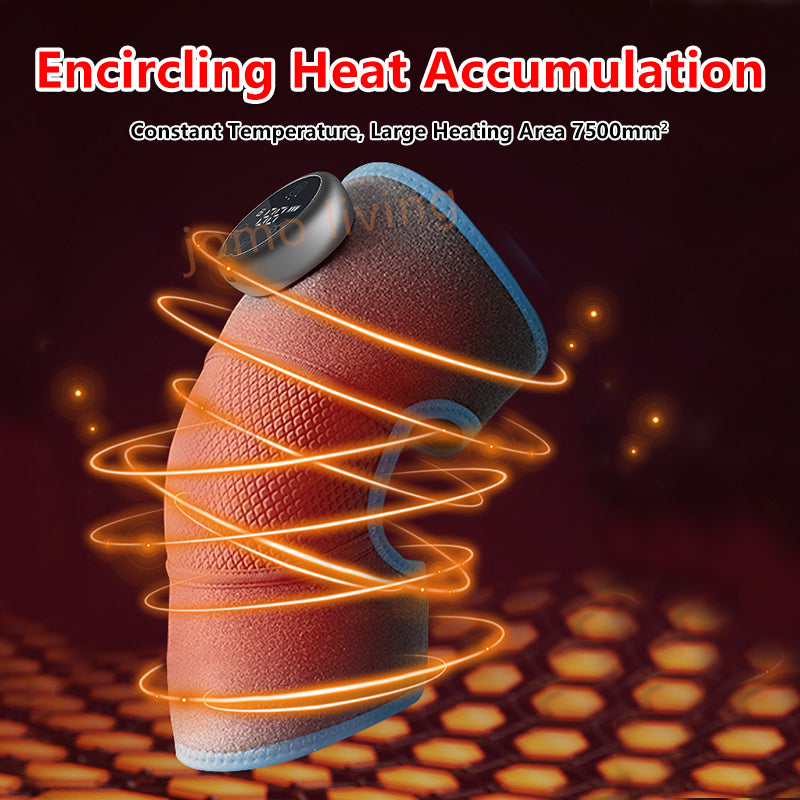 JOMO 3 in 1 Knee Shoulder Elbow Heating Massager Wireless Knee Warmer Pain Relief Massage Pad