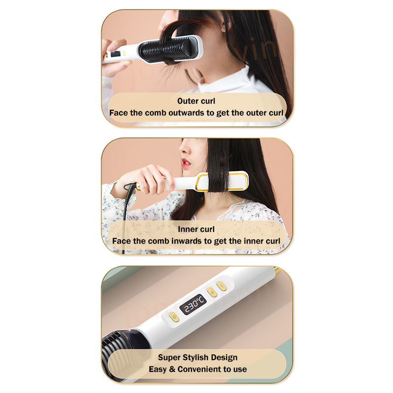 Premium Quality Hair Straightener Comb Hair Curler Hair Tools Styling