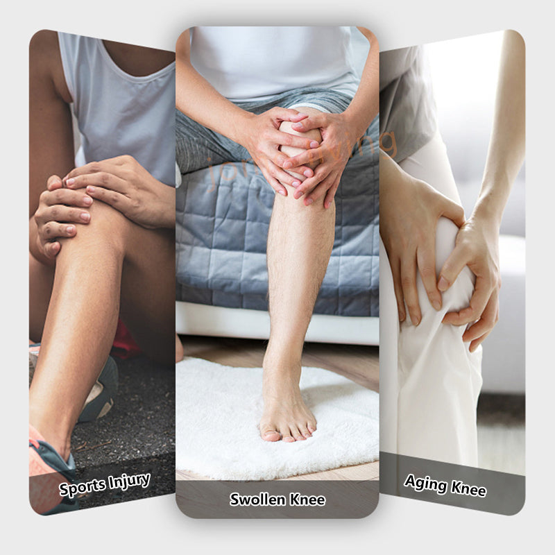 JOMO 3 in 1 Knee Shoulder Elbow Heating Massager Wireless Knee Warmer Pain Relief Massage Pad