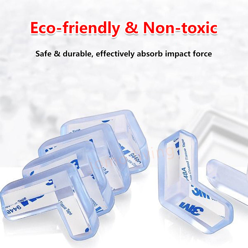 4pcs Transparent Edge Protector Baby Kids Protection Table Corner Guard Safety Anti Collision