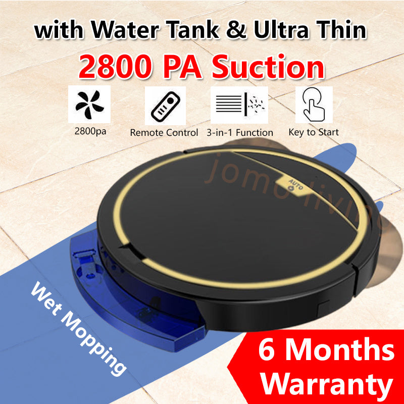 Fully Automatic Cordless Smart Robot Vacuum Cleaner Sweeping Robot Humidifier Robotic Vacuum