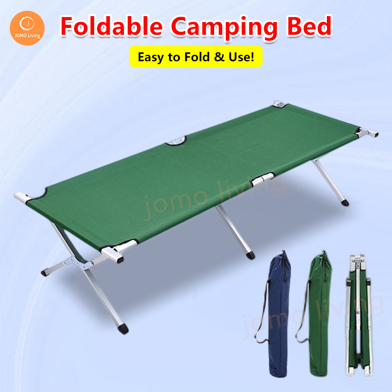 Foldable Camping Bed Cot Outdoor Sleeping Bag Camp Hospital Nap Office Travel Outdoor