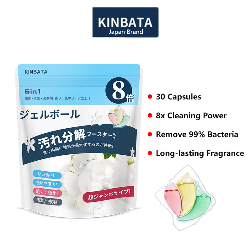 Kinbata Color & Dirts Absorption Colour Catcher Laundry Sheet Anti Mite Anti Bacteria Anti-dye 30pcs