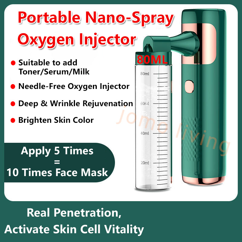 Face Oxygen Water Sprayer Injection Steamer Nano Atomizer Skin Care Moisturizing humidifier