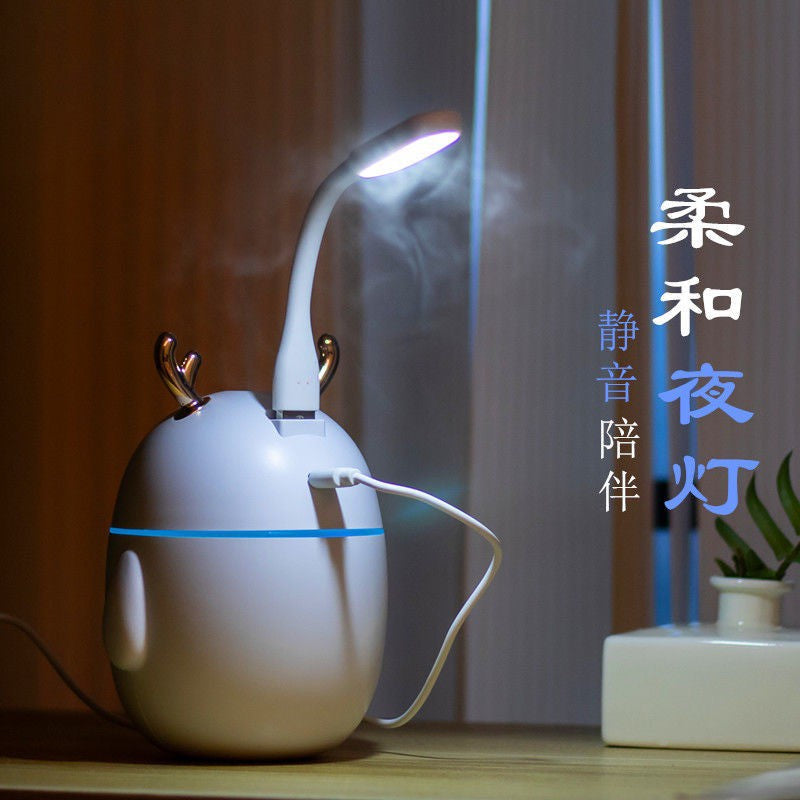 Mini USB Air Cute Deer Air Freshener Aroma Mist Maker Humidifier Diffuser