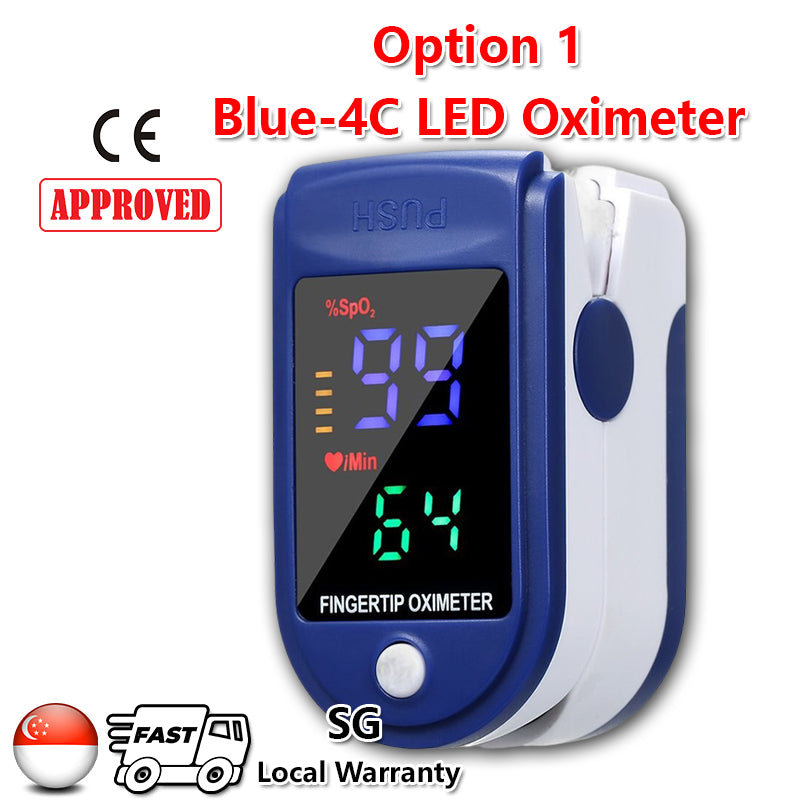 Fingertip Pulse & Blood Oxygen Oximeter Mini SpO2 PR Monitor Oxygen Saturation Meter Health Care Check