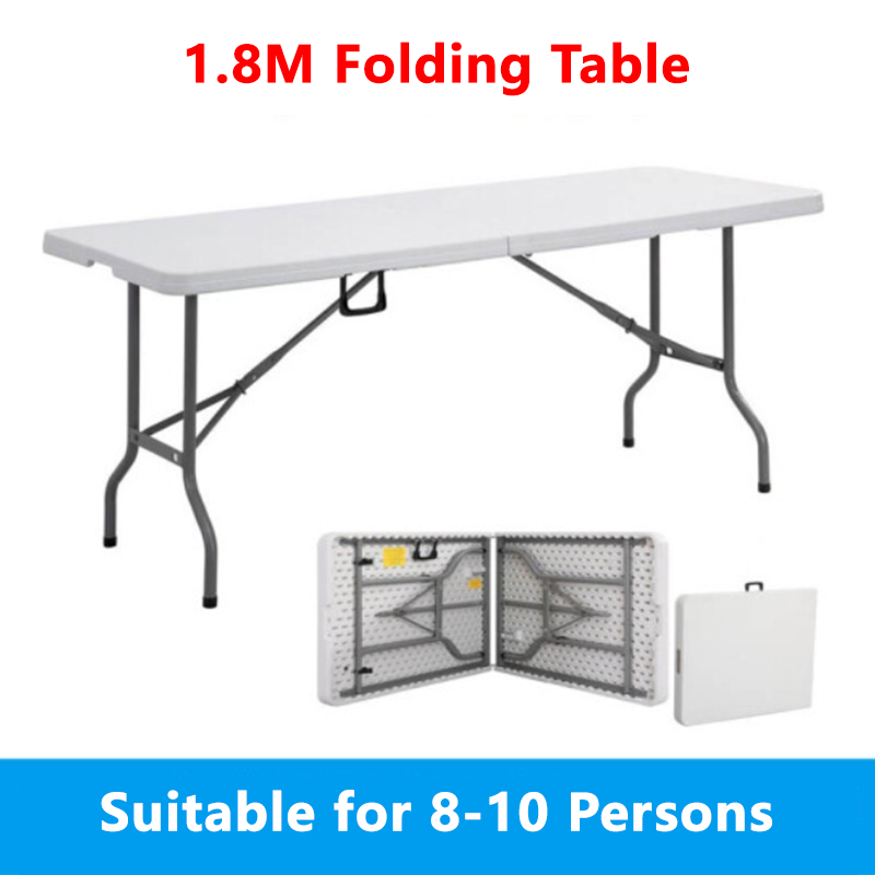 HDPE Portable Folding Table Travel Outdoor Foldable Tables Study Table Dinning Table Desk