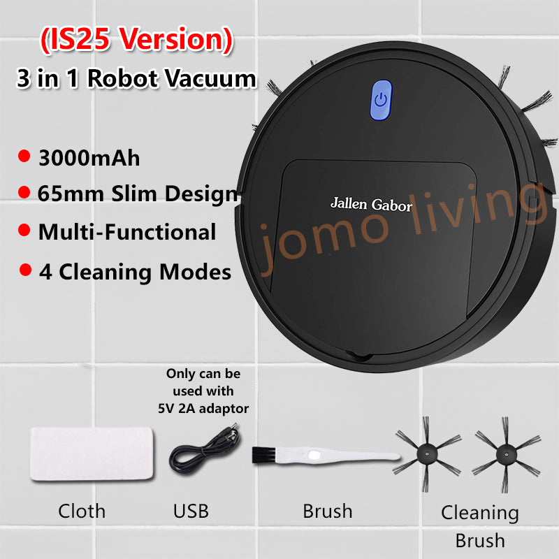 Fully Automatic Cordless Smart Robot Vacuum Cleaner Sweeping Robot Humidifier Robotic Vacuum